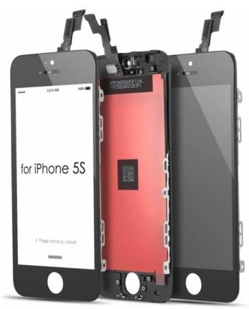 Compatible for Apple iPhone 5s/SE 2016 (Black) LCD Display+Touch Screen Combo Folder